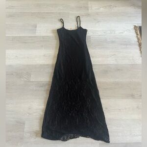 Elegant Black Lace Dress